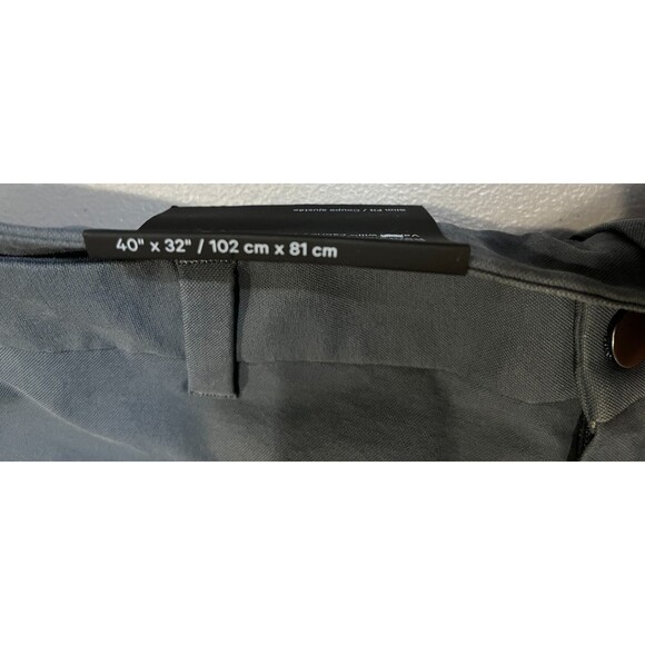 NWT Lululemon NEW ABC Slim-Fit Trouser 40 X 32” Cotton VersaTwill Gray Blue Mens - Picture 10 of 14